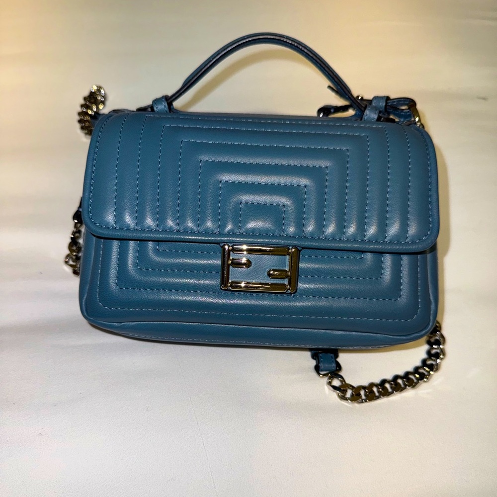 FENDI Micro Double Baguette Crossbody